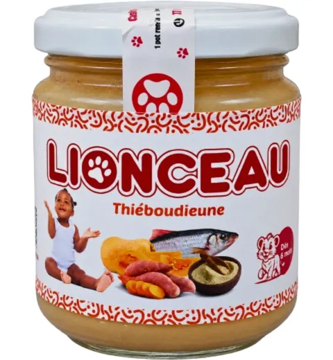 Purée thiebu dieun Lionceau 185 g