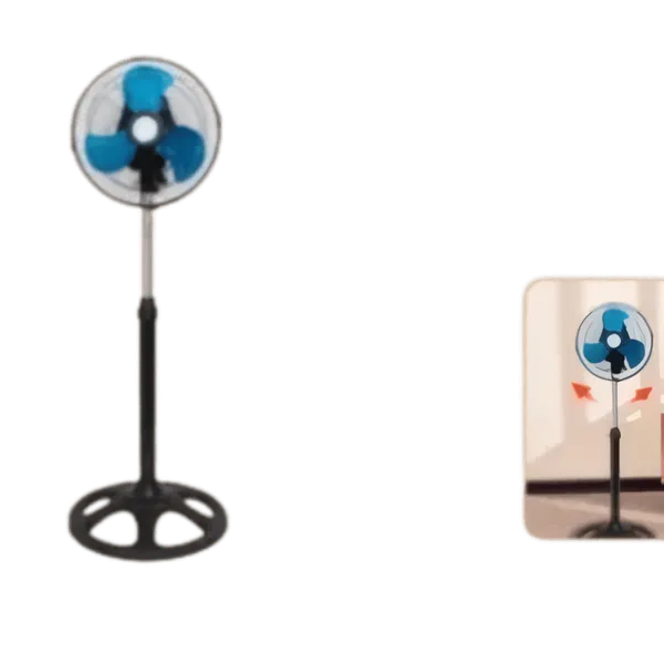 Ventilateur sur pied Decakila Noir 10"
