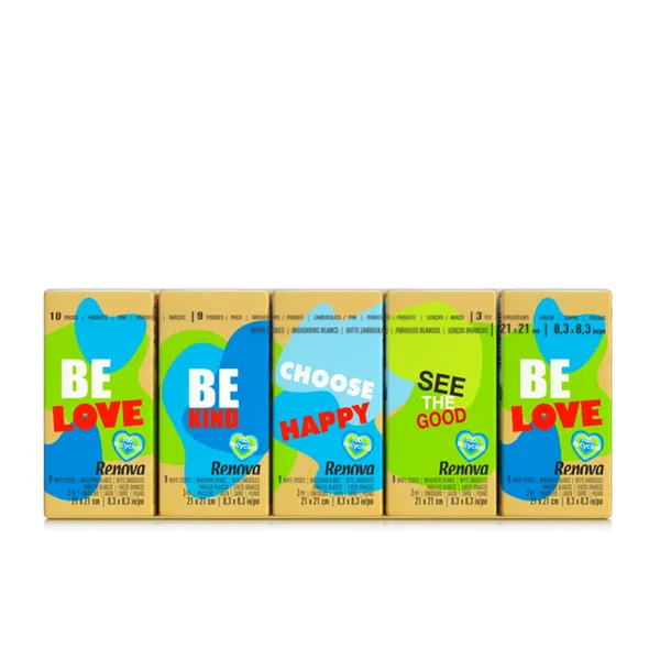 Renova Mouchoir de Poche Blanc 3PL