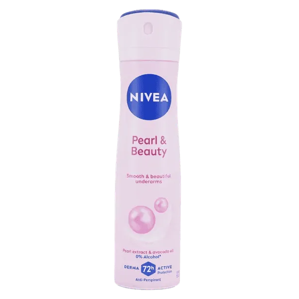NIVEA - Déodorant anti-transpirant Pearl & Beauty en spray - 200ml