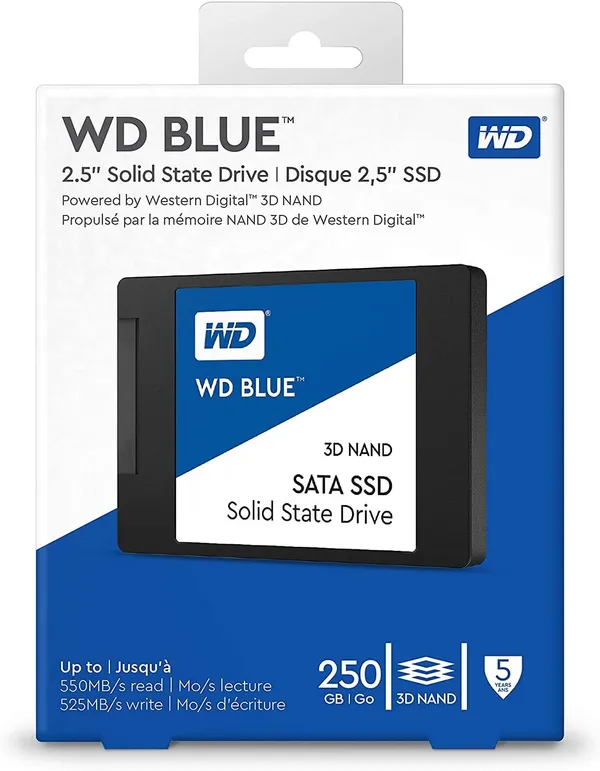 Disque dur interne SSD WD Blue 250GB
