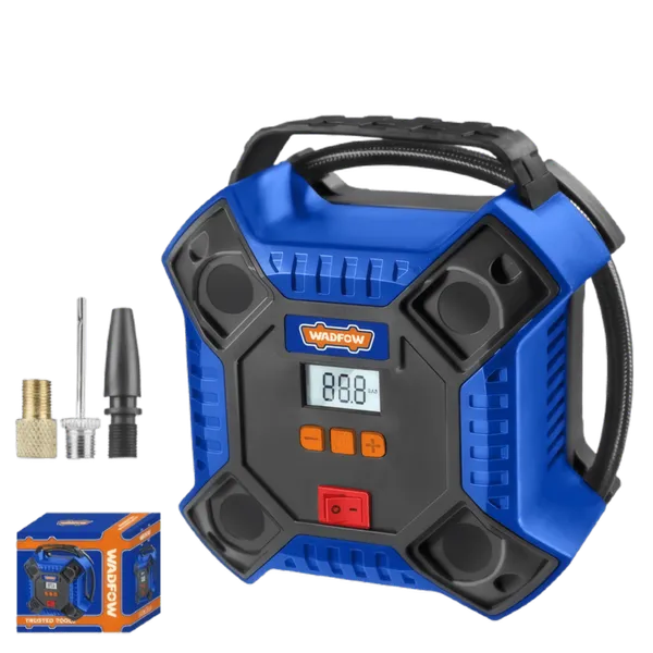 Mini-Compresseur Portable Performance 12V avec Lampe : WAAC511