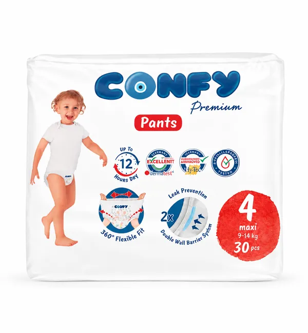 Confy – Couches Culottes Taille 4  - (9 à 14kg)