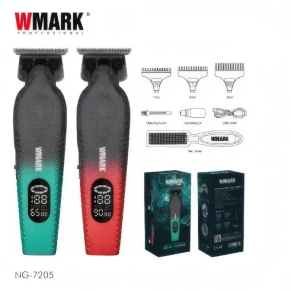 Tondeuse sans fil rechargeable WMARK NG-7205 avec accessoires