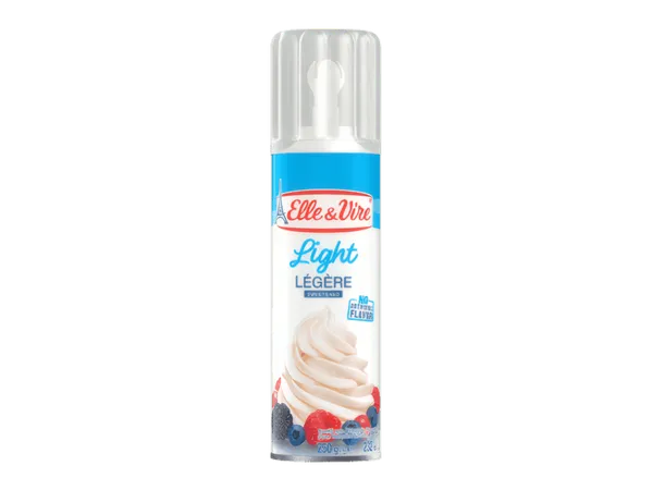 ELLE & VIRE - Crème Chantilly Légère 10,8% - 250G