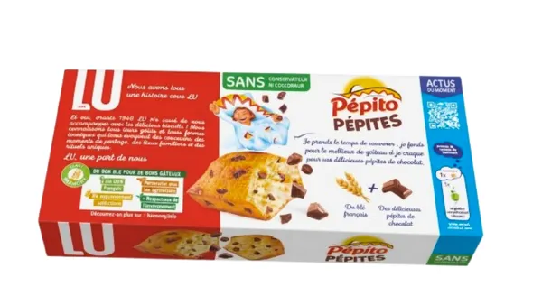 Pepito choco pépites x5 150 g