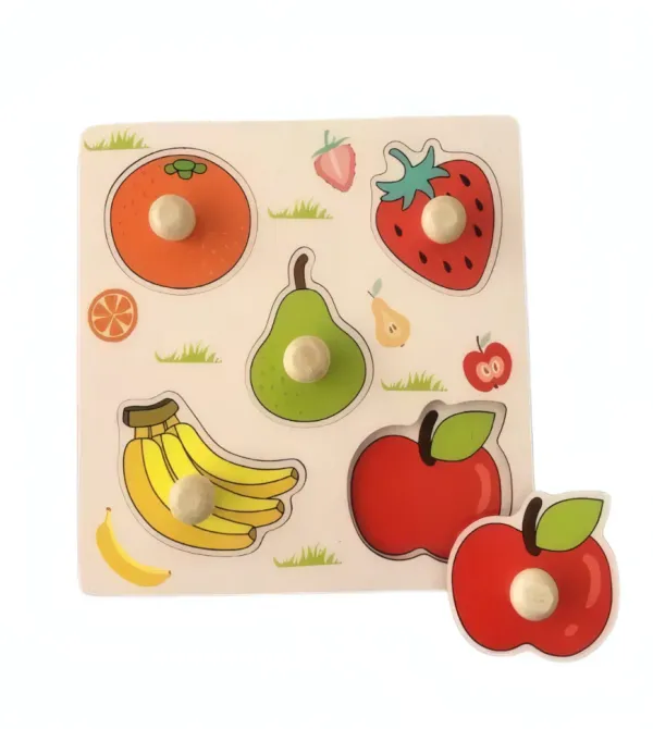 Puzzle Fruits Bois Montessori