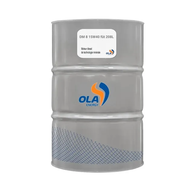 Huile moteur OLA DéoMax DM8 15W40 fût 208L