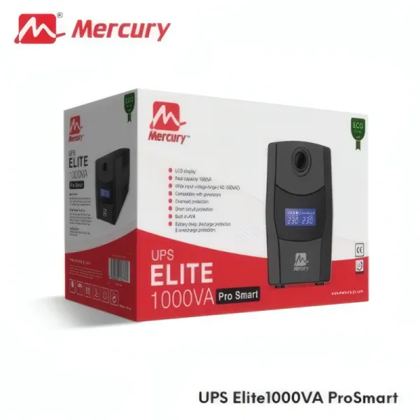 Onduleur Mercury UPS Elite 1000VA ProSmart