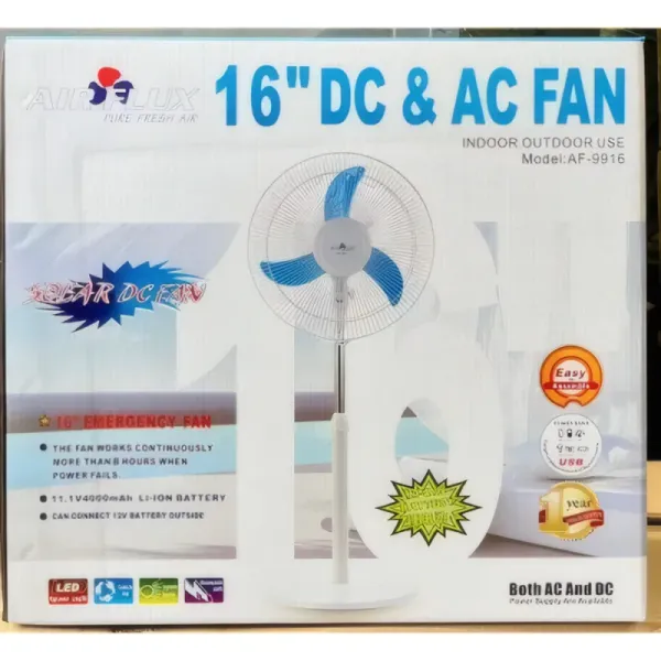 Ventilateur Sur Pied AIRFLUX AF-9916 - 16 pouces