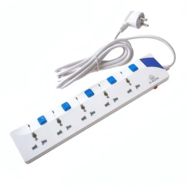 Multiprise Électrique R SCAR RS-715 avec 5 Prises - 3M