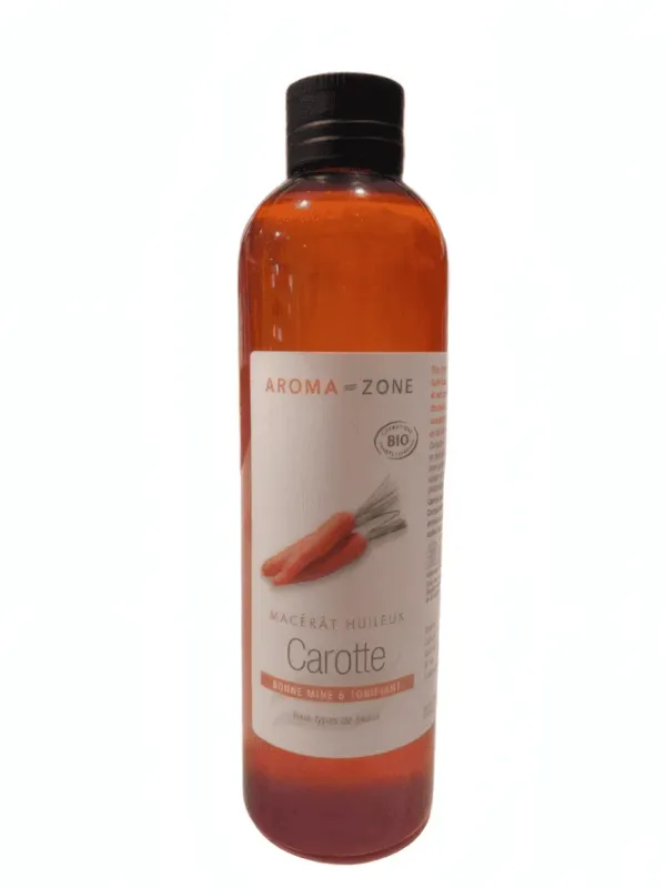 AromaZone - Huile de Carotte BIO (macérât huileux) - 250 ml