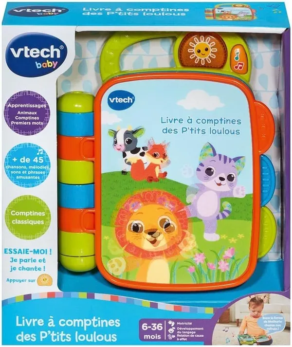 Livre Musical Bébé Poignée