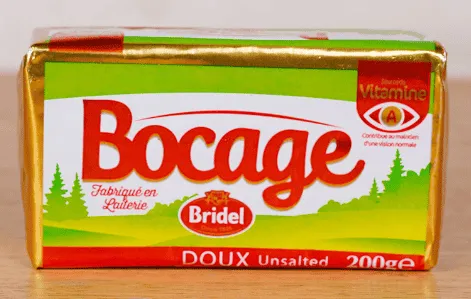 Bridel - Beurre Bocage 200g – Beurre doux de qualité