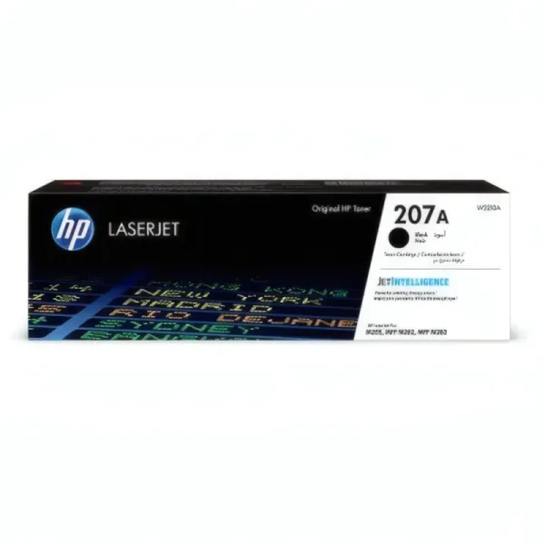 Toner HP 207A noir original (W2210A), 1 350 pages