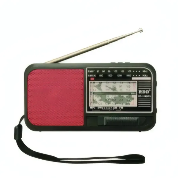 Radio Bluetooth RDD RD-316BTS Portable avec Panneau Solaire