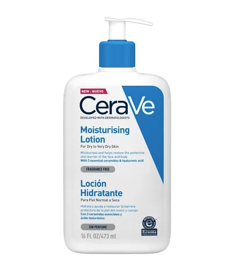 CERAVE - Lait hydratant pour peaux sèches à très sèches - 473ML