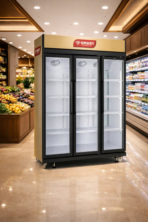 Refrigerateur Smart Technology Vertical 3 portes Vitrine STCDV3300