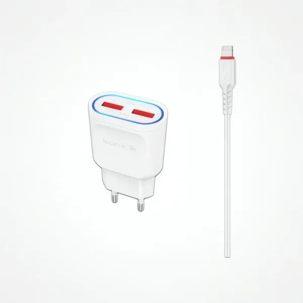 Chargeur Mural Power 12W Double Ports USB ICONIX IC-HC1022
