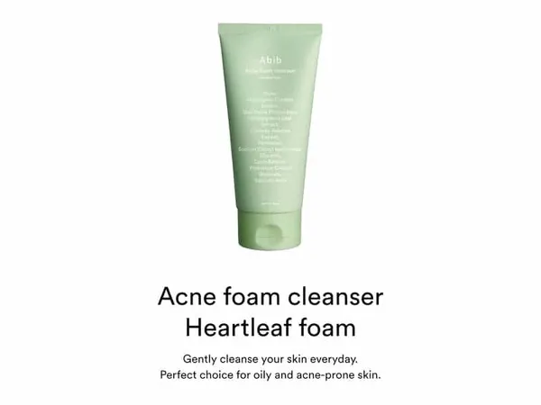 ABIB - Mousse nettoyante anti-acné Heartleaf - 150 ml