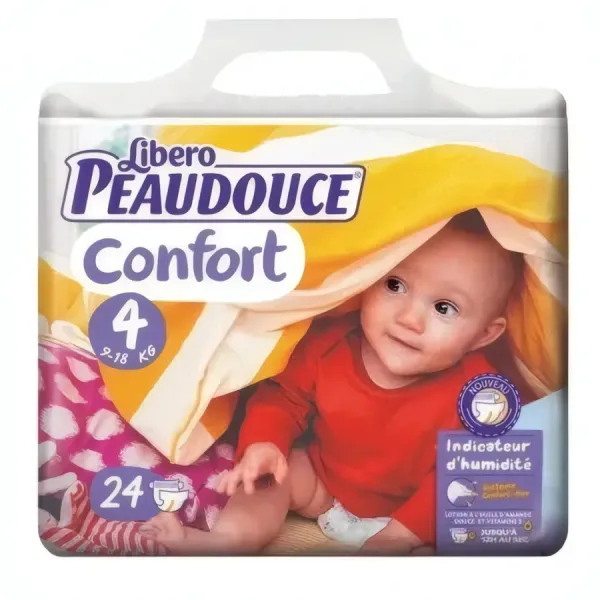 Couches Peaudouce 9 a 18kg x24