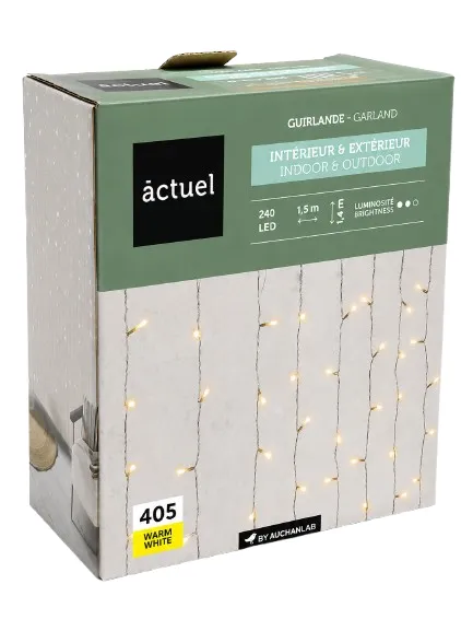 Guirlande 200 LED musique