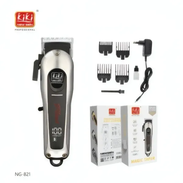 Tondeuse Sans Fil KIKI NEWGAIN NG-821 - Rechargeable, 1200mAh