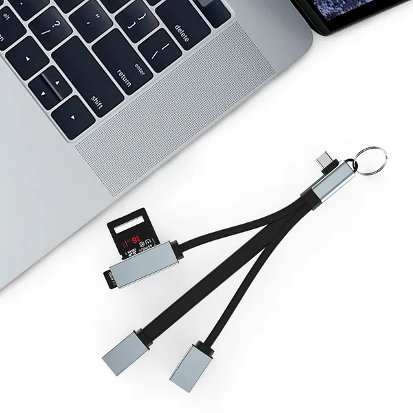 Adaptateur Airsky Type C vers USB + Lecteur de Carte