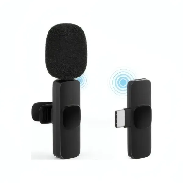 Micro Cravate Sans Fil K9-C - Type-C avec Réduction de Bruit