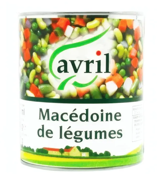 AVRIL - Macédoine de légumes - 800g