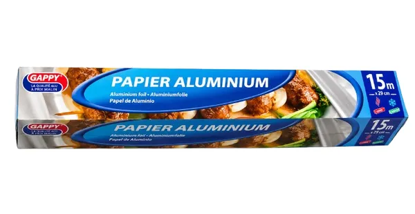 Papier aluminium Gappy 15 m