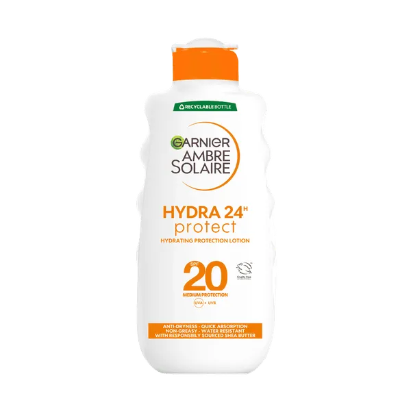 GARNIER - Ambre Solaire Lotion Protection Moyenne SPF20 - 200 ml