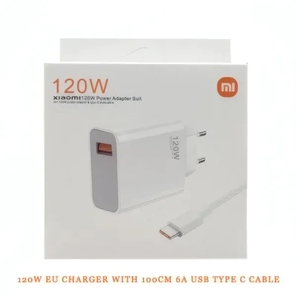 Chargeur Rapide Xiaomi S8 USB-C 120W