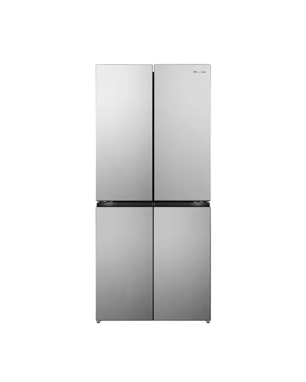 Refrigerateur Hisense Side BY Side 4 portes 431 litres avec Fontaine Inverter Gris RQ54WC