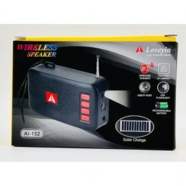 Haut-Parleur Bluetooth LOVEYIN AI-152 - Portable et Multifonction