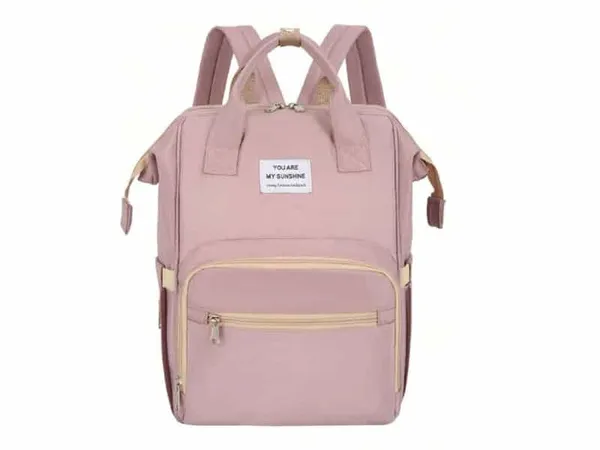 Sac en Nylon Grande Capacité – Couleur Unie, Léger & Résistant