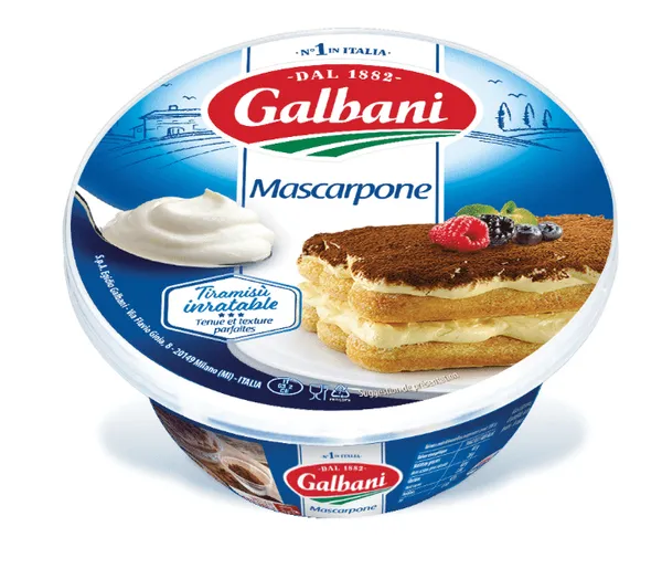GALBANI - Mascarpone Authentique - Fromage onctueux - 250 g