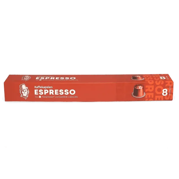 Espresso Premium – Capsules de Café espresso – Intensité 8 – 10 x 5,5 g