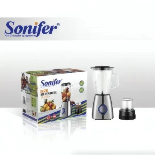 Blender Électrique Sonifer SF-8015 - 400W, Verre 1.5L