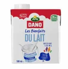 DANO - Brique de Lait entier - 500ML