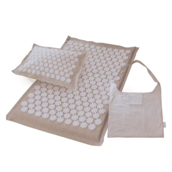OSTROVIT-Tapis d'acupression beige - 2,24kg