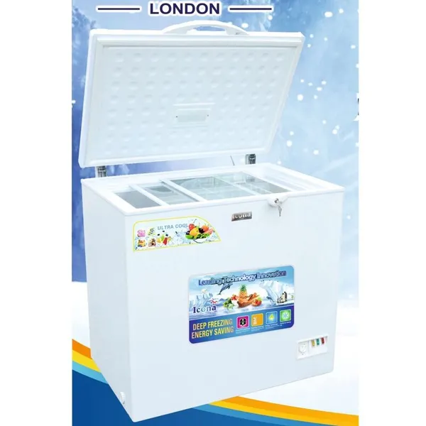 Congelateur Icona Horizontal Solaire 210LITRES Blanc ILSCF-260