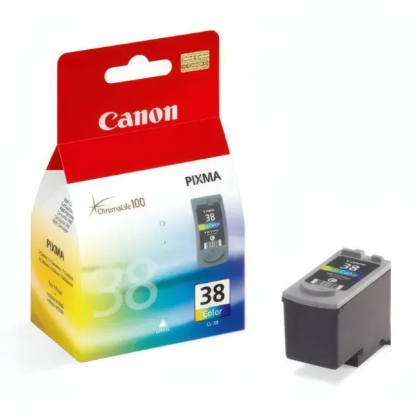 Cartouche d'encre Canon CL-38 Couleur 9ml pour imprimantes