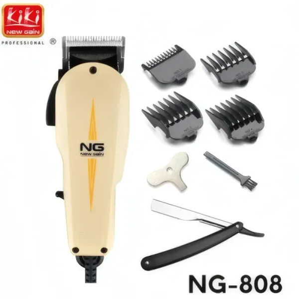 Tondeuse à Cheveux Électrique KIKI NEWGAIN NG-808 pour Barbier