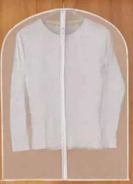 Sacs de Protection Vêtements – Transparents – Lot de 5 Pièces