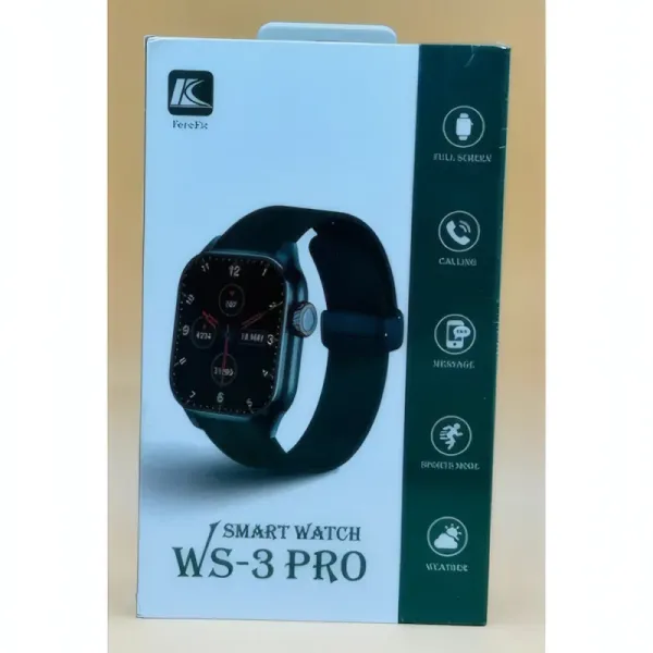 Montre Connectée WS-3 PRO - Suivi Cardiaque et GPS