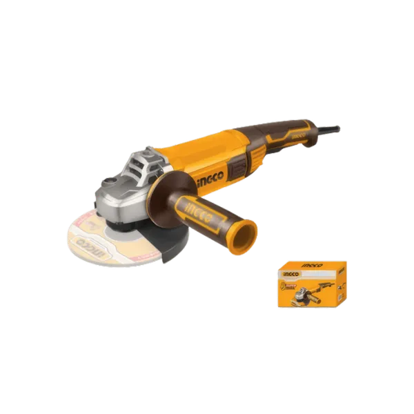 Meuleuse d’Angle Industrielle 2000W  AG200018 – Grand Disque 180 mm, Filetage M14
