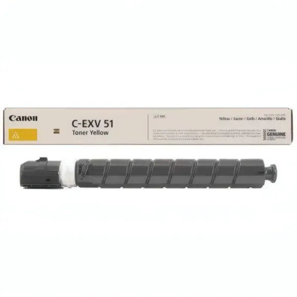 Toner Canon C-EXV 51 Jaune - 60000 Pages