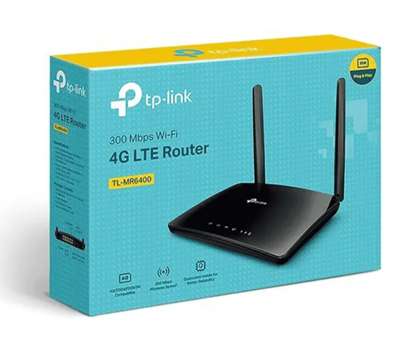 TP-Link Wireless N 4G LTE Router  300Mbps MR6400