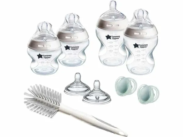 Tommee Tippee - Coffret de Naissance Natural Start - Biberons Anti-Colique 150ml/260ml